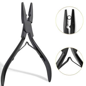 Extensiones de Cabello de Alta Calidad con Cinta Adhesiva, Kit de Herramientas para Extensiones de Cabello con Micro Anillas en Color Negro, Logotipo Personalizado, Cabello Sostenible - Product Image 6