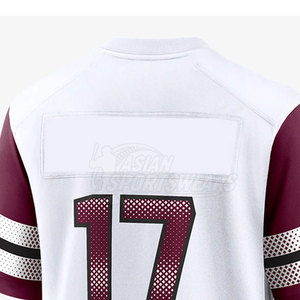 Maillot de sport américain renforcé haute résistance à double couche pour les jours de match - Product Image 3