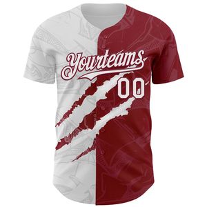 Maillot de baseball/softball personnalisé à boutons, uniforme d'équipe, antibactérien, manches courtes, col en V, bretelles en T, 100 % coton biologique - Product Image 4