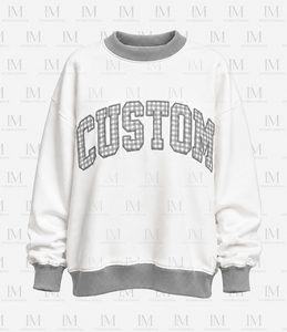 Nueva llegada: Sudadera de cuello alto sin forro, diseño personalizado, tela de alta calidad, estilo cómodo, para mujer. - Product Image 1