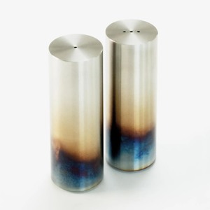 Juego de Especieros de Acero Inoxidable con Acabado Degradado Azul, Herramientas Duraderas para Hierbas y Especias, Molinillos Manuales - Product Image 1