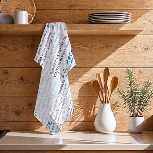 100% Cotton <b>Kitchen</b> <b>Towel</b> Rectangle Printed Novelty Pattern Eco Friendly Machine Washable For <b>Kitchen</b> Use - Product Image 1