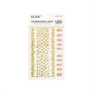 Adesivi con strass scintillanti ILAN per unghie Rif. 32674 - Product Image 1