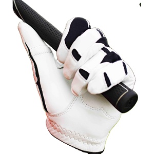 2025 Gant de golf en peau de mouton imperméable de luxe personnalisé Gants de golf en cuir Cabretta complet d'hiver de qualité supérieure - Product Image 4