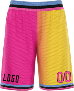 Pantalones Cortos de Baloncesto Personalizados para Hombre, Diseño Nuevo, 100% Poliéster, Secado Rápido, Transpirables, con Logotipo Personalizado por Sublimación - Product Image 2