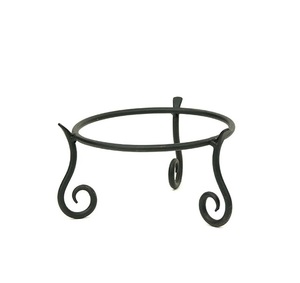 OEM Manufacturer Small Compact Iron Planter Stand Suitable For Tabletop Use Indoor Decoration And Small Plant Display Solutions - Product Image 3