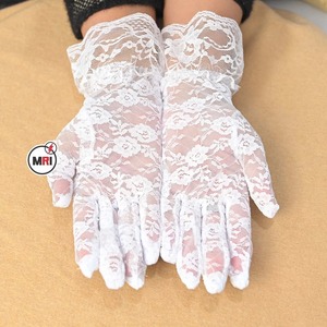 Wholesale High Quality OES <b>LACE</b> GLOVES ORDER OF THE EASTERN STAR <b>WHITE</b> <b>LACE</b> GLOVES - Product Image 4
