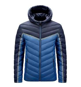 Chaqueta Casual de Invierno Acolchada con Capucha para Hombre y Mujer, Transpirable, con Cierre de Cremallera, Estilo Universitario - Product Image 2