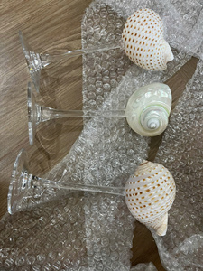 Unique Natural Seashell Goblet Handmade Shell Cup Ocean Inspired Coastal Tableware for Wedding Party Restaurant and Home Decor - Product Image 2