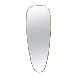 Espejo de Pared Arqueado Contemporáneo de Lujo con Marco Metálico – Espejo Decorativo Elegante para Interiores - Product Image 3