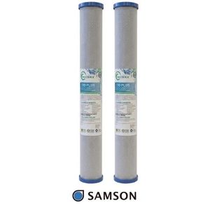 Filtre à bloc de carbone en coque de noix de coco activée 1 micron, CTO, pour une eau cristalline et rafraîchissante - Product Image 1