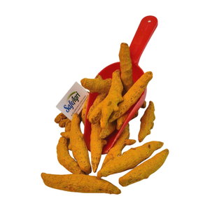 Cúrcuma Longa Doble Pulida, de Raíz Larga, Color Amarillo Naranja Brillante, Superficie Lisa y Brillante, para Procesamiento de Alimentos - Product Image 2