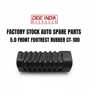 Pièces détachées automobiles en stock d'usine, repose-pieds avant en caoutchouc pour moto Bajaj CT100, repose-pieds - Product Image 2