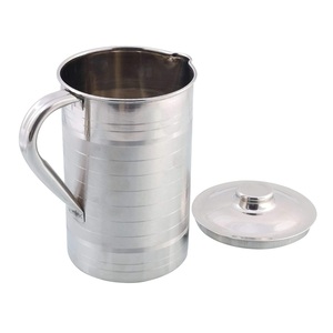Premium Quality Modern Design Stainless Steel <b>Jug</b> with Leak-Proof Lid Metal Handle <b>Jug</b> for Everyday Use and Cold Beverages - Product Image 2