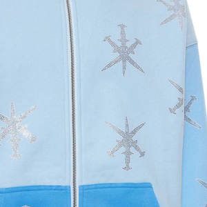 Oem Wholesale Hoodie Plus Size Rhinestone Hoodies & Sweatshirts High Quality <b>Pullover</b> <b>Men</b> Hoodies - Product Image 4