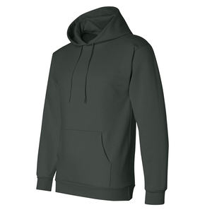 Sweat à capuche zippé pour homme en coton noir French Terry, avec broderie personnalisée, patchs et appliques effet usé et délavé à l'acide - Product Image 3