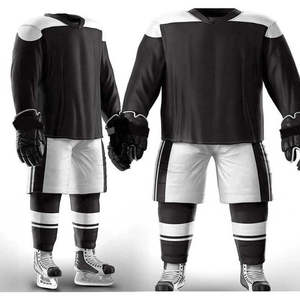 Uniforme de Hockey sobre Hielo Fabricado en Pakistán, 100% Poliéster, Antibacterial, Transpirable, Personalizable, Conjuntos OEM Hechos en Pakistán - Product Image 4