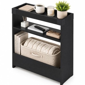 Porte-revues classique chinois traditionnel en bois de teck sculpté, écologique, de qualité supérieure - Utilisation au bureau, vente en gros, artisanat de Jaipur - Product Image 5