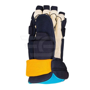 Premium Soft Leather Men Lacrosse Gloves Regular Fit <b>Adjustable</b> <b>Strap</b> New Design For Training And Matches - Product Image 4