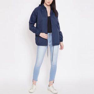 Veste coupe-vent pour femme de haute qualité 2026, respirante, imperméable, avec rembourrage en coton, logo OEM personnalisé, vestes de neige - Product Image 2