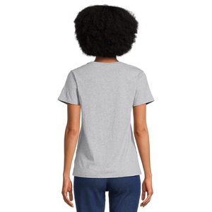 Proveedor BD, Camisetas de Verano para Mujer, Tallas Grandes, Color Sólido, Diseño Personalizado, Cuello Redondo, Manga Corta, Camisetas Casuales a Bajo Precio - Product Image 6