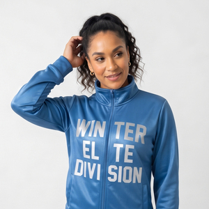 Veste de sport pour femmes, veste d'entraînement athlétique personnalisée, veste d'entraînement sportive à fermeture éclair intégrale, veste d'entraînement imprimée pour femmes - Product Image 4