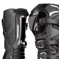 Bottes de motocross unisexes imperméables et respirantes en matériau personnalisé, logo personnalisé, service OEM pour moto et course automobile