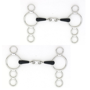 Bocado de Acero Inoxidable de 12.5cm para Caballo, Boquilla Articulada, Cómodo para Montar a Caballo, Accesorios Ecuestres, Bocados para Caballos, Logotipo Personalizado - Product Image 5