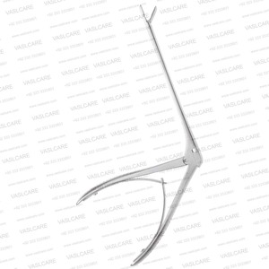 Pinzas de Corte <span class=keywords><strong>Takahashi</strong></span> de Eje Largo y Delgado para Eliminación de Fragmentos de Polipos en la Cavidad Nasal, Instrumento Quirúrgico de Otorrinolaringología y Rinología para Cirugía de Senos Nasales Vaslcare - Product Image 3