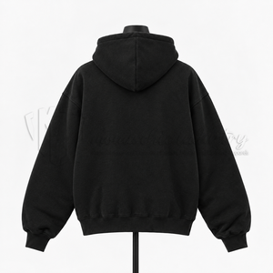 Sudadera con Capucha Personalizada con Estampado Gráfico, Unisex, Estilo Urbano, Holgada, con Hombros Caídos, OEM, ODM - Product Image 2