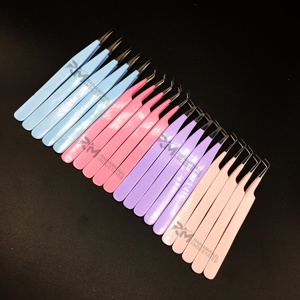แหนบต่อขนตาปลายแหลมแบบกำหนดเองสำหรับต่อขนตา สแตนเลส ทนทานและแม่นยำ - Product Image 4