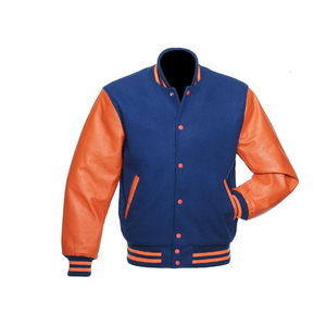 <b>Top</b> Selling New Style Latest Fashion Satin Custom Casual Men's Stand Collar Varsity Jacket Zip OEM Service Custom Logo - Product Image 4