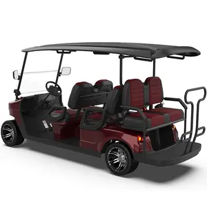 2024 Nuevo diseño Más vendido en stock Alta potencia Alto par Nuevos productos lanzados carrito de golf eléctrico Kinghike mensual