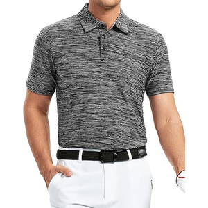 Chemises polo slim fit à manches courtes, respirantes, séchage rapide, 100% coton, de haute qualité, en vente à prix abordable - Product Image 3