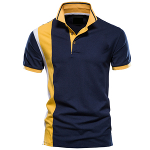 Chemises Polo pour Hommes, Vêtements Casual, Logo Personnalisé, Couleur Unie, Coton Respirant, Manches Courtes, Vente en Gros, Personnalisé, Haute Qualité, Casual - Product Image 1