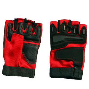 Gants de cyclisme d'hiver à demi-doigts personnalisables de haute qualité avec votre logo – Écoresponsables, couleurs personnalisées, en promotion - Product Image 4
