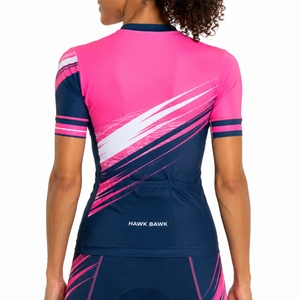 Maillot de cyclisme personnalisé pour femme, respirant, léger, confortable, séchage rapide, haut de gamme, pour le cyclisme féminin - Product Image 2