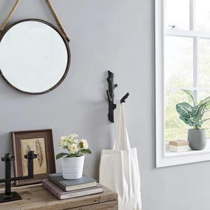 Ganchos Dobles de Metal Resistentes para Montar en la Pared, Perchero para Abrigos, Sombreros y Toallas, Soporte de Almacenamiento de Hierro Resistente a la Corrosión con Gran Capacidad de Carga - Product Image 3