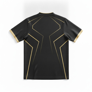 Proveedor de uniformes de críquet premium al por mayor, conjunto de polo sublimado personalizado de alto rendimiento para partidos de liga profesional. - Product Image 2