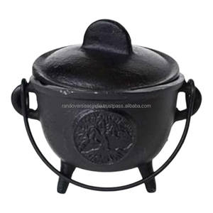 Caldero de Hierro Fundido con Asa, Ideal para Prácticas Rituales, Calidad Premium a Excelente Precio al por Mayor - Product Image 1