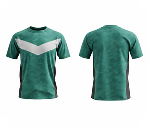 OEM Full Sublimation T-Shirt | Custom Printed <b>Athletic</b> Apparel for Men Women Adults | Lightweight Quick Dry Breathable Short - Product Image 4