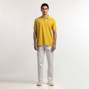 Nardon Apparel Polos pour hommes Chemises de golf à manches courtes en coton piqué à 3 boutons T-shirt de performance décontracté à coupe classique - Product Image 4