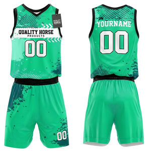 Uniforme de Baloncesto Sublimado Personalizado de Último Diseño, Alta Calidad, Transpirable, de Secado Rápido, para Todas las Temporadas, Unisex - Product Image 6
