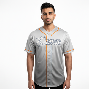 Camiseta deportiva de béisbol para hombre con tela sublimada ligera y comodidad atlética - Product Image 1