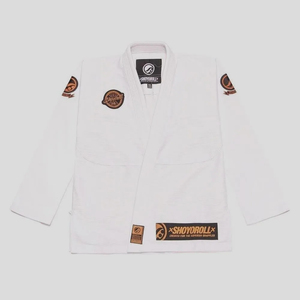 ชุดยูโด RTS คุณภาพสูง Shoyorol รุ่น 101 ผลิตอย่างมืออาชีพ ผ้า 450gsm Gl Fighter ชุดยูโดบราซิลเลียนยิวยิตสู สำหรับนักกีฬา - Product Image 1