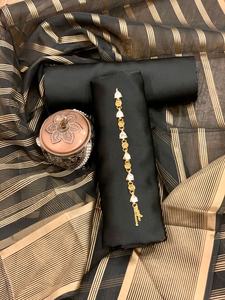 2021 Shamoos alta moda seda Sari verano gasa Formal para adultos niñas para bodas fiestas indio pakistaní Salwar Kameez - Product Image 2