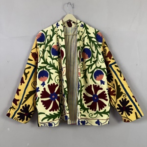 เสื้อโค้ทลายดอกซูซานีทำมือจากบูติก - Product Image 4