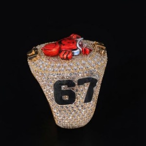 Premium VVS Moissanite Diamond Hip Hop <b>Ring</b> for <b>Men</b> 925 <b>Sterling</b> <b>Silver</b> Iced Out Luxury Fashion and Party Wear Jewelry - Product Image 3