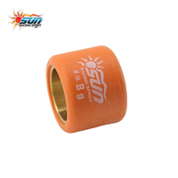 SUN RACING BEAT FI GY6 WRL1814-8 18x14mm 8G Roller Respon Lancar Bahan Kuningan Komposit Serat Fiber Quick Rev CVT Tuning 6PCS Skuter Baru