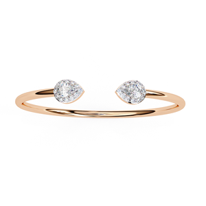 <b>Rose</b> <b>Gold</b> Bracelets for Women Simple Minimal Design Shiny Look Stylish Daily Wear Jewelry Gift Idea - Product Image 5